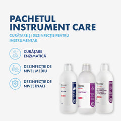 PACHETUL INSTRUMENT CARE - curățare și dezinfectare pentru cabinetele stomatologice