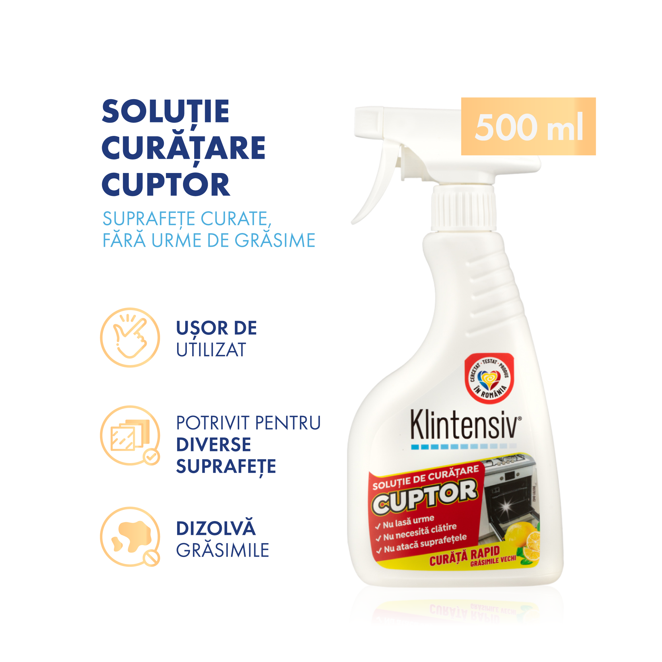 Soluție Curățare Cuptor Klintensiv®