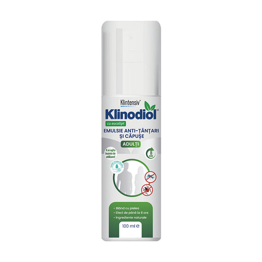 Klinodiol® Emulsie anti țânțari și căpușe – Adulți