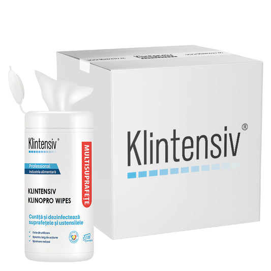 KlinoPro® Wipes servețele impregnate pentru dezinfectare profesională
