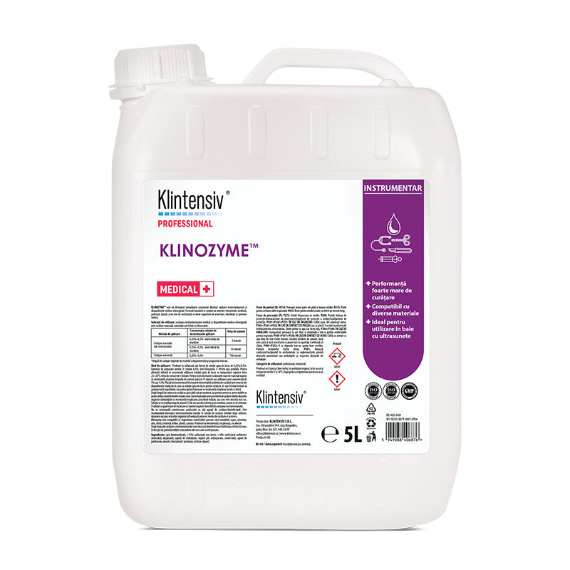 Klinozyme Detergent tri-enzimatic pentru instrumentar medical