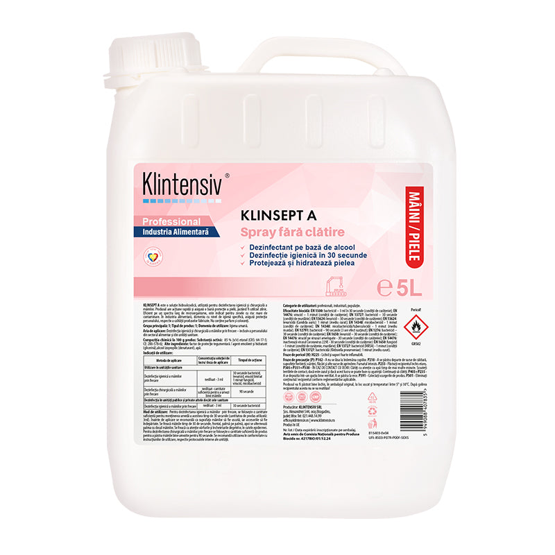 Klinsept® A dezinfectant hidroalcoolic pentru mâini și piele
