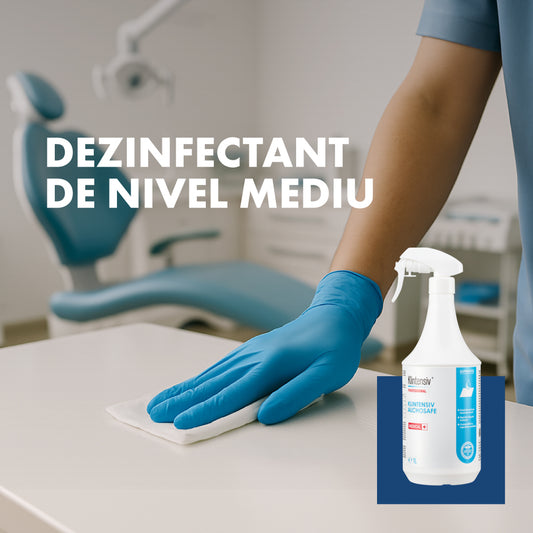 Klintensiv® Alchosafe Dezinfectant amprente dentare