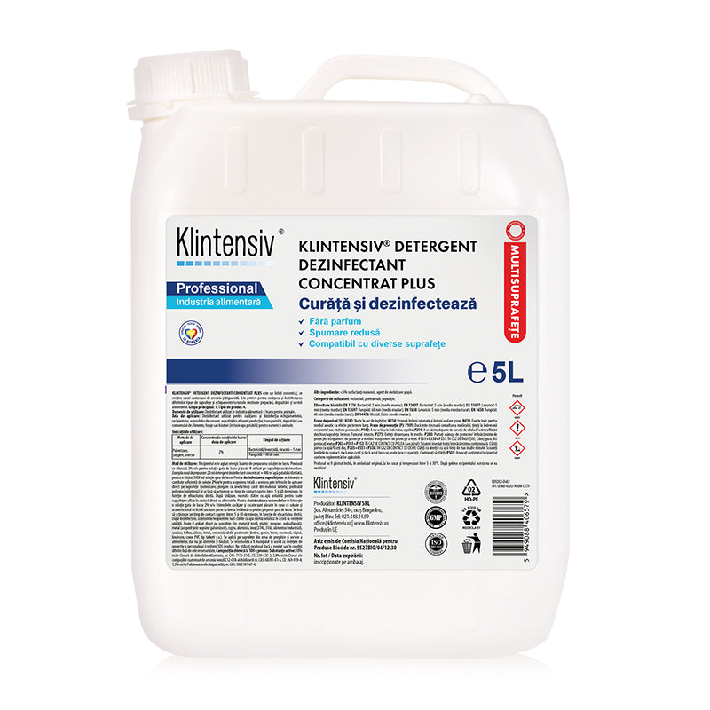 Klintensiv® detergent dezinfectant concentrat plus