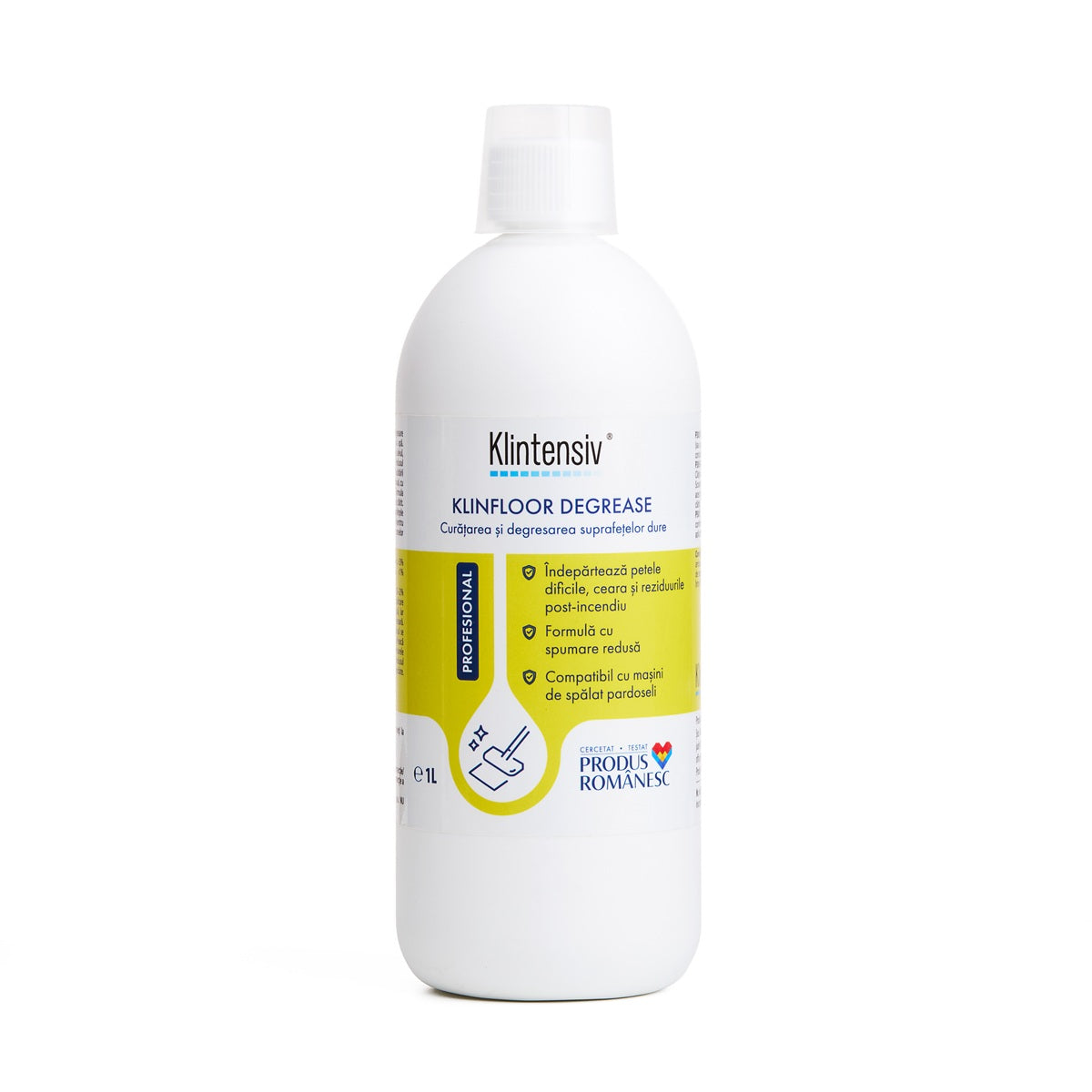 Klintensiv® KLINFLOOR DEGREASE - Degresant profesional pardoseli concentrat