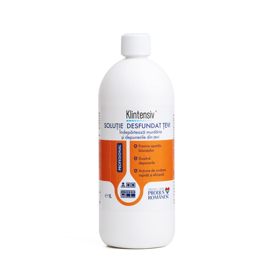 Klintensiv® - Soluție profesională pentru desfundarea țevilor