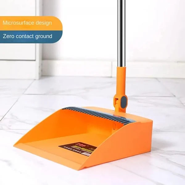 Mătură cu cap rotativ 45° DreamRamp® cu făraș și teu + sistem pliabil