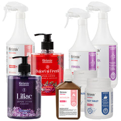 PACHETUL NECESAR - Dezinfecție și curățenie pentru cabinetele medicale