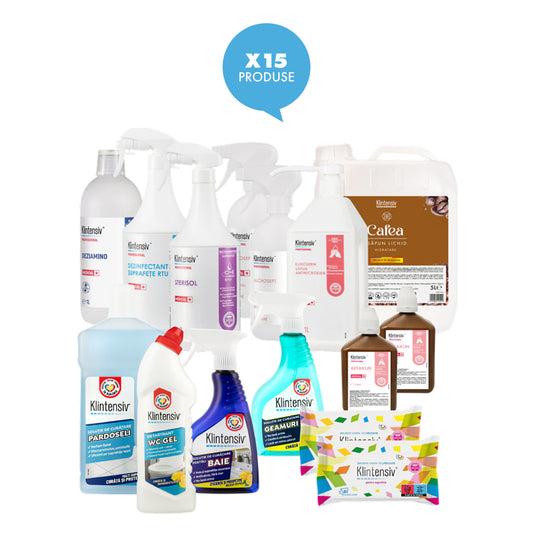 PACHET PRO SALOANE - curățare și dezinfectare pentru saloanele de cosmetică și tatuaje