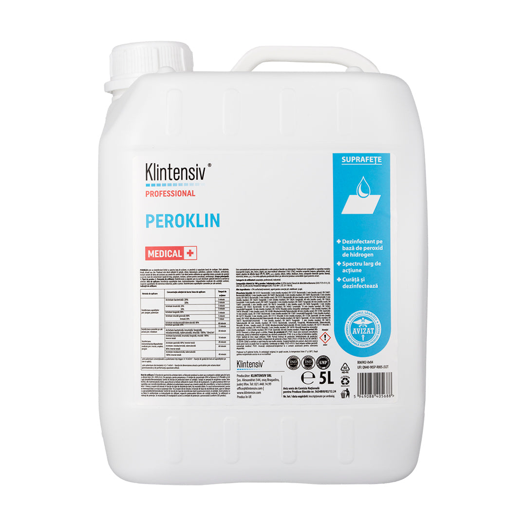 Peroklin® Dezinfectant de nivel înalt cu peroxid de hidrogen