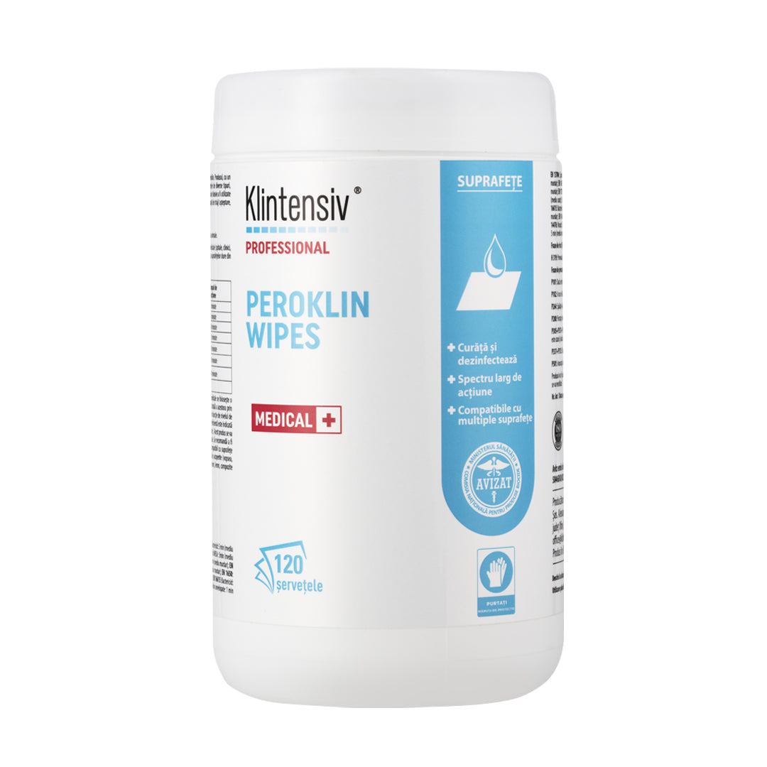 Peroklin® Wipes Șervețele dezinfectante profesionale