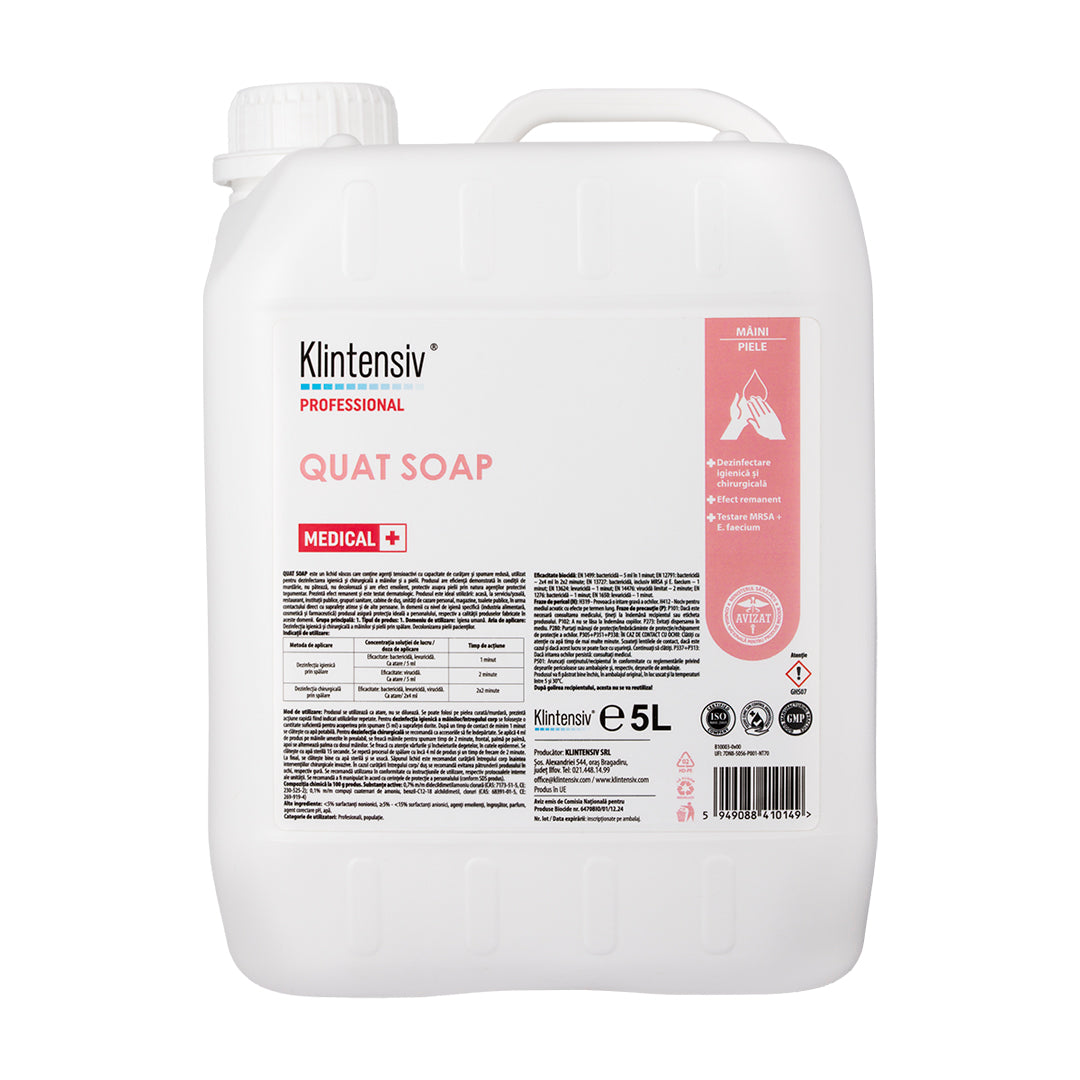 Pachet Promoțional KLINODERM soap Klintensiv 5l + Dozator