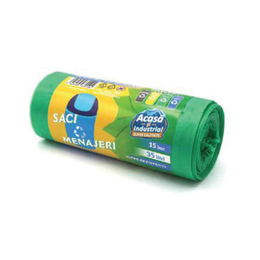 Saci Menajeri Colorați – Gama completă 35L până la 240L