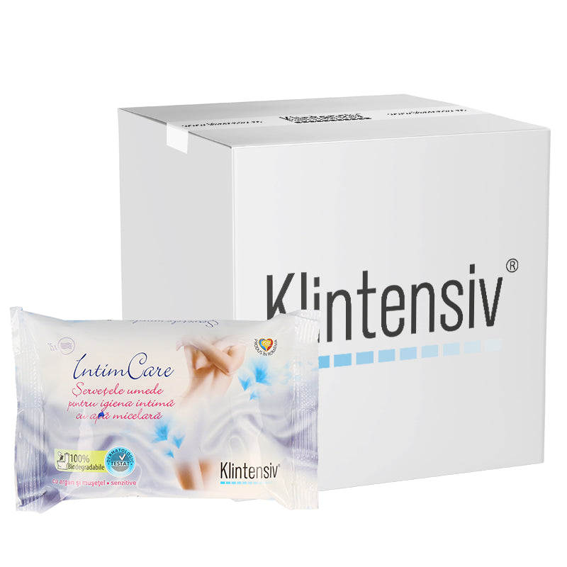 Klintensiv® IntimCare Șervețele umede pentru igiena intimă