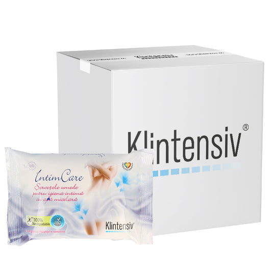 Klintensiv® IntimCare Șervețele umede pentru igiena intimă