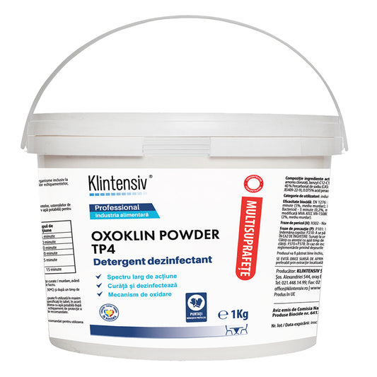 Oxoklin® Powder dezinfectant de nivel înalt TP4