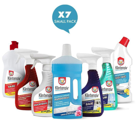 Small Pack: CURĂȚENIE - 7 produse
