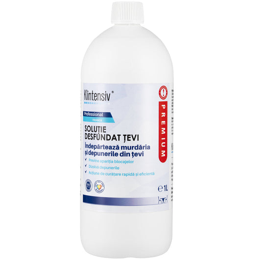 Klintensiv® - Soluție profesională pentru desfundarea țevilor