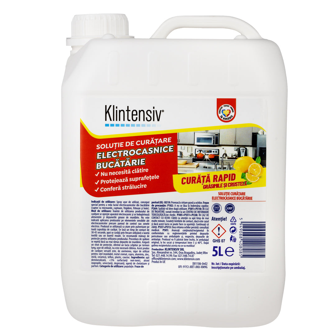 Soluție Curățare Electrocasnice Klintensiv®