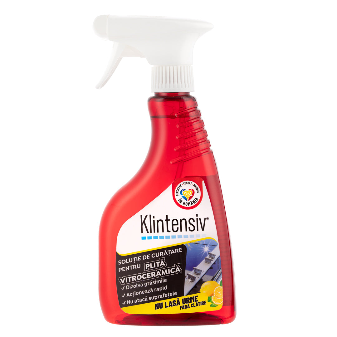 Soluție Curățare Plită Vitroceramică Klintensiv®