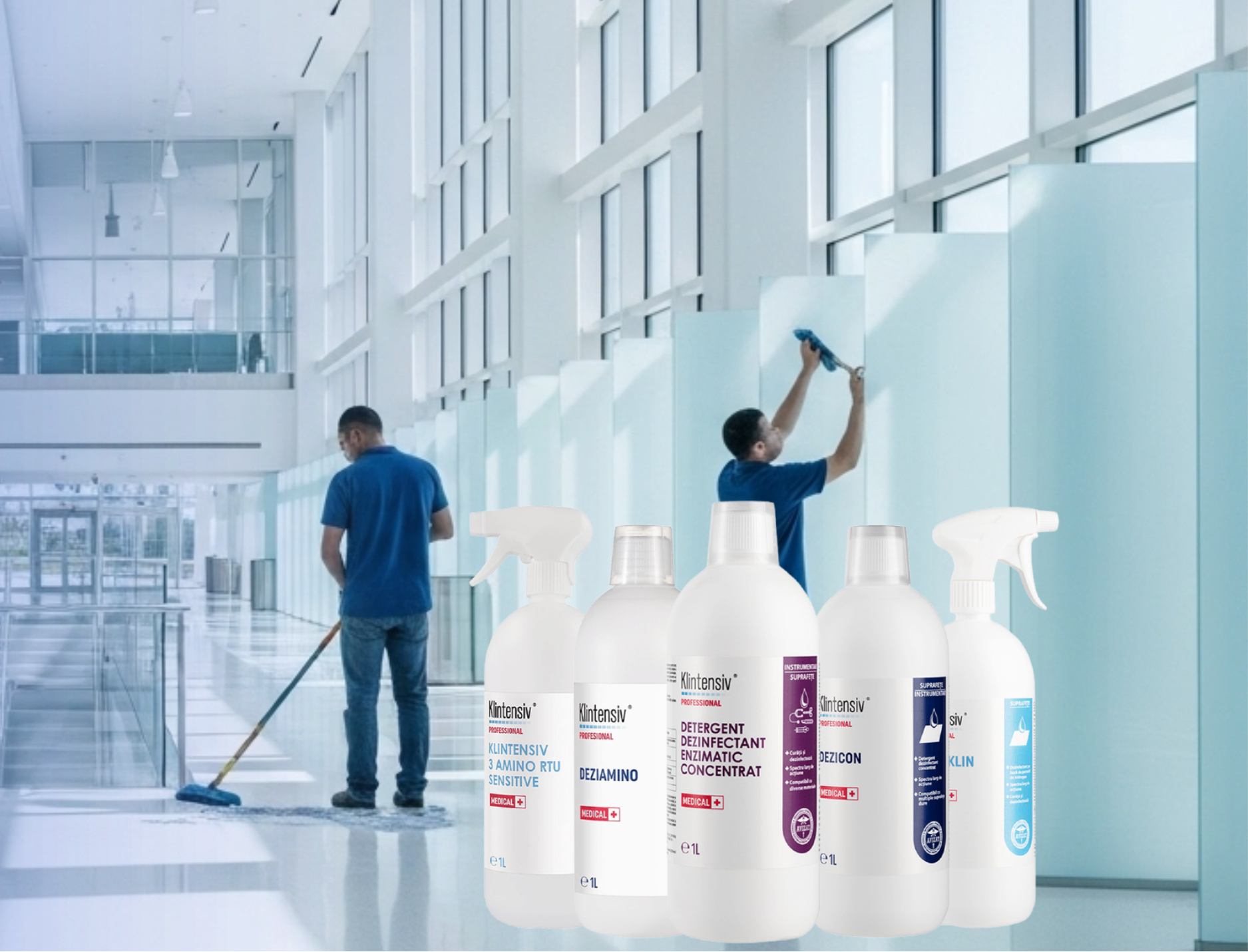 IGIENĂ ȘI PRODUSE DE DEZINFECȚIE PENTRU INSTITUȚII PUBLICE.