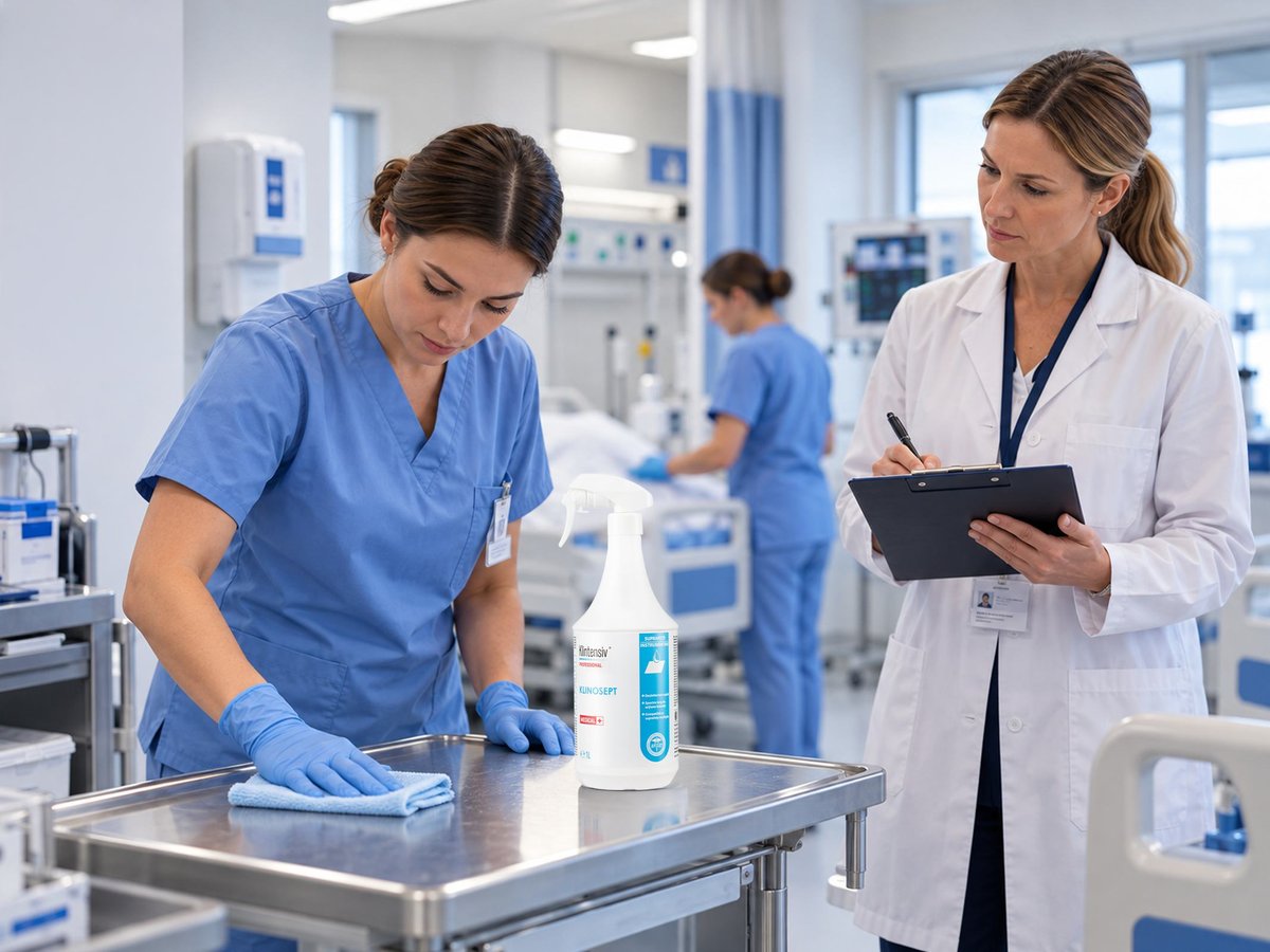 Sesiune de instruire și audit într-o unitate medicală