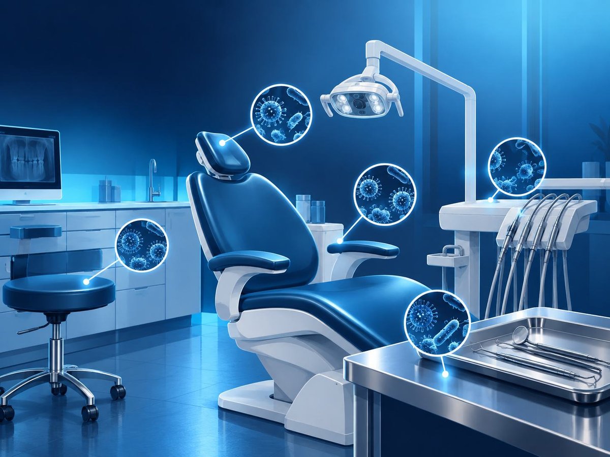 Suprafețe de contact clinic din cabinetul stomatologic