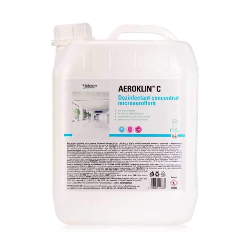 Aeroklin® c - dezinfectant concentrat microaeroflora, 5 litri
