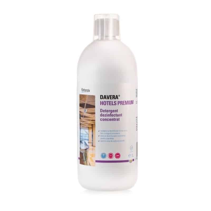 Davera® hotels premium - detergent dezinfectant concentrat, 1 litru