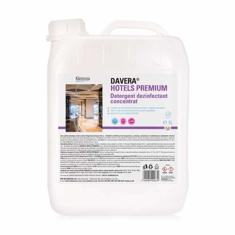 Davera® hotels premium - detergent dezinfectant concentrat, 5 litri
