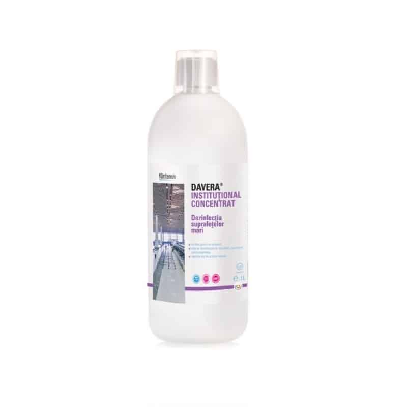 Davera® institutional concentrat - dezinfectant suprafete mari, 1 litru
