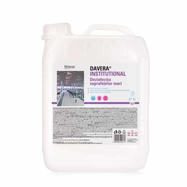 - DAVERA® INSTITUTIONAL RTU - Dezinfectant suprafete mari, 5 litri
