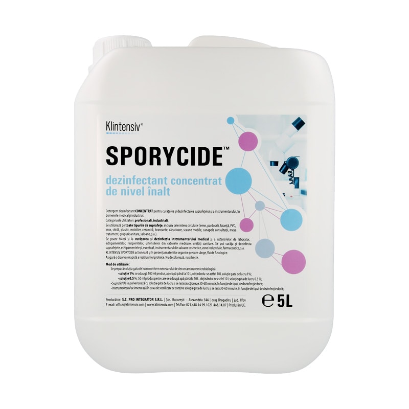 Sporycide® - dezinfectant concentrat de nivel inalt, 5 litri