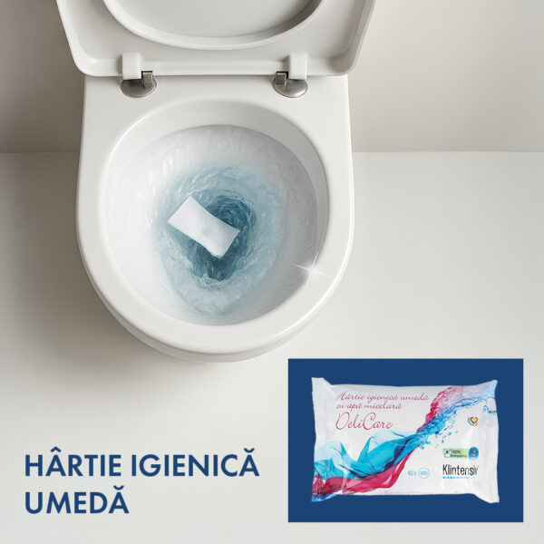 Klintensiv® - Hartie igienica umeda, 40 buc. - Image 2