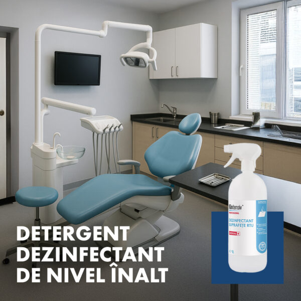 KLINTENSIV® - Dezinfectant suprafete gata de utilizare, 1 litru - Image 2