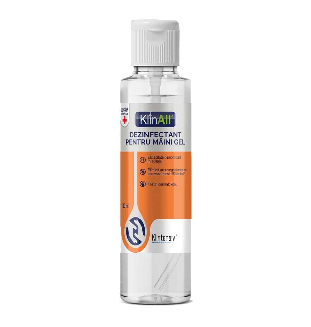 Klinall® - gel dezinfectant maini, 100 ml