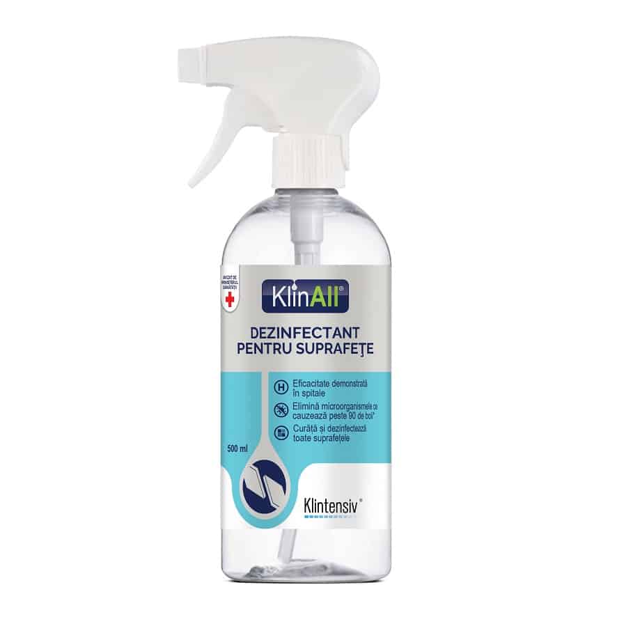 Klinall® - dezinfectant pentru suprafete, 500 ml
