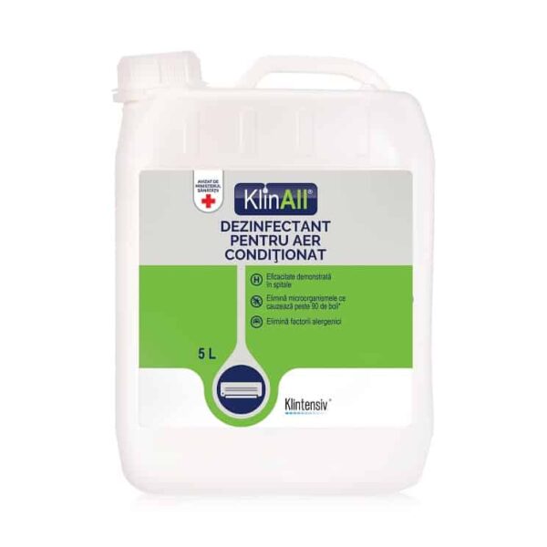 - KlinAll® - Dezinfectant pentru aer condiționat, 5 litri
