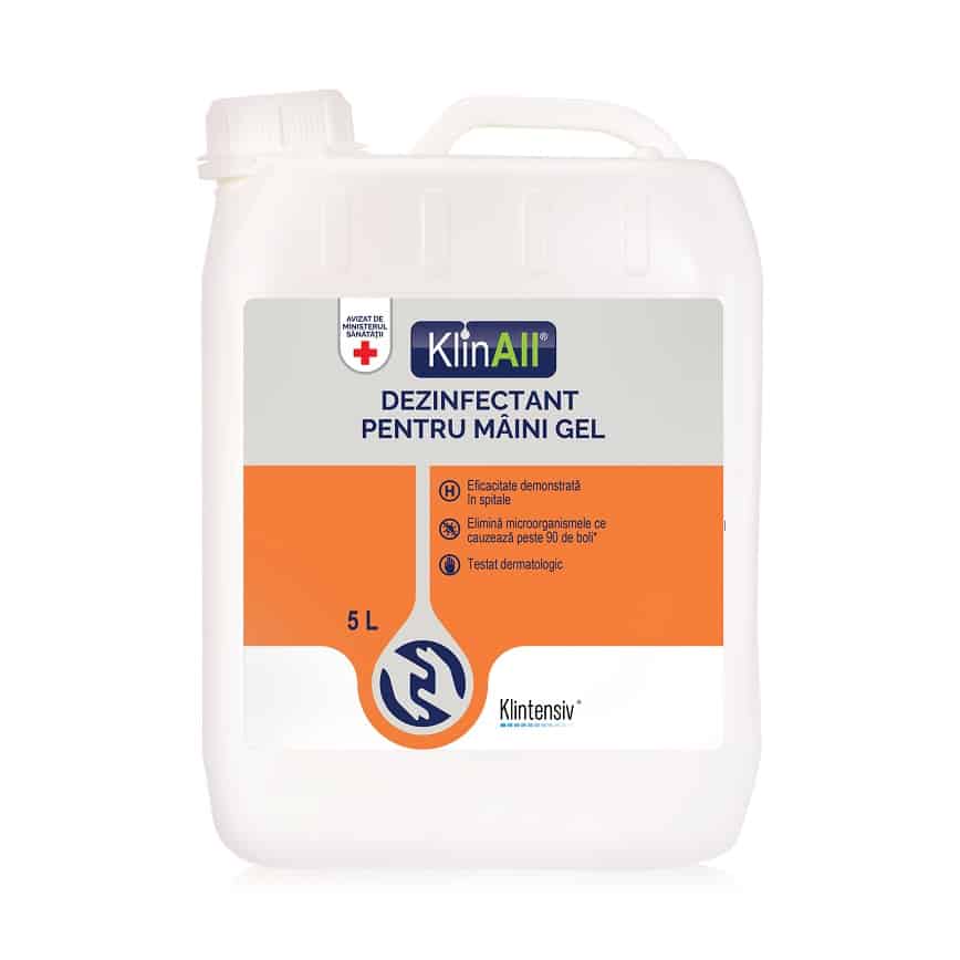 Klinall® - gel dezinfectant maini, 5 litri