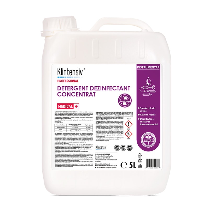 alchosept - KLINTENSIV® - Detergent dezinfectant concentrat, 5 litri