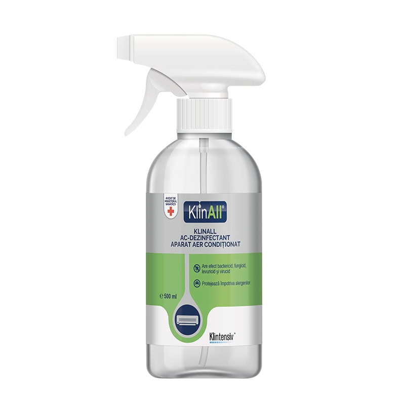 - KlinAll® - Dezinfectant pentru aer condiționat, 500 ml