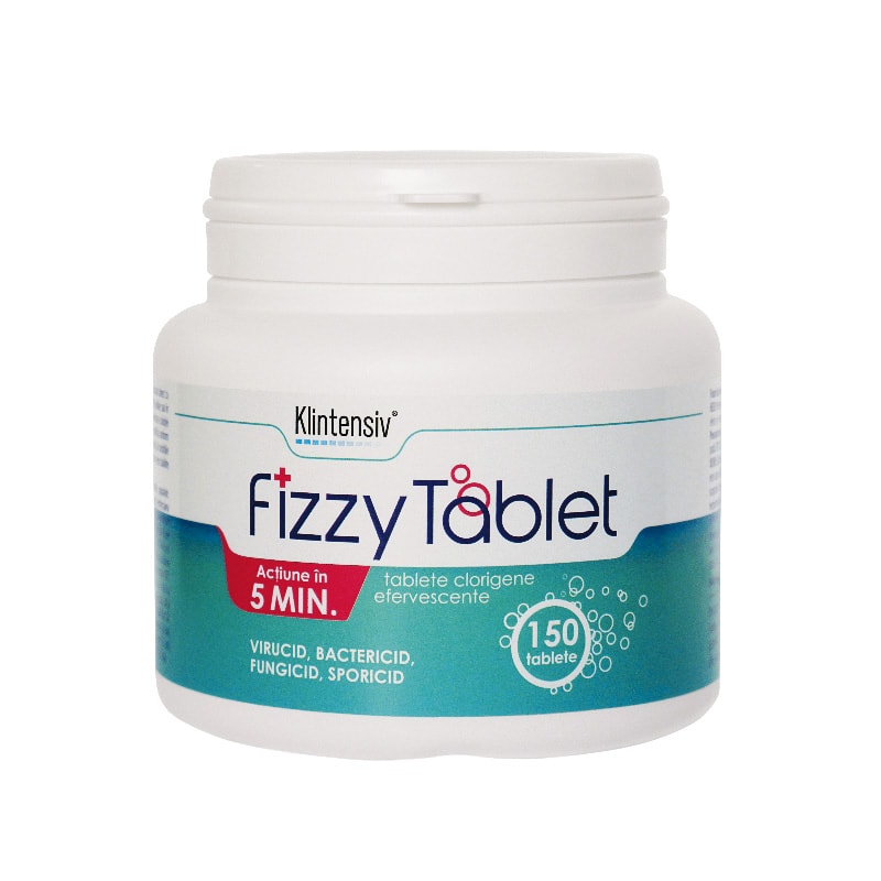 Klintensiv® fizzy tablet - dezinfectant clorigen, 150 tablete