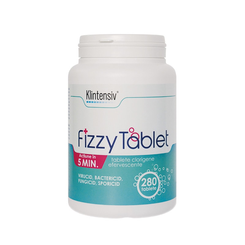 Klintensiv® fizzy tablet - dezinfectant clorigen, 280 tablete