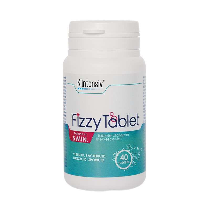 Klintensiv® fizzy tablet - dezinfectant clorigen, 40 tablete