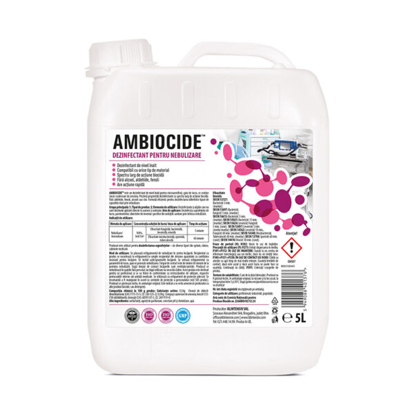- AMBIOCIDE® - Dezinfectant suprafete prin nebulizare RTU, 5 litri