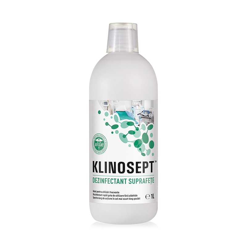 Klintensiv Klinosept® - dezinfectant rapid pentru suprafete rtu - pe baza de alcool, 1 litru