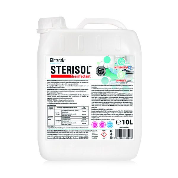 - STERISOL® - Dezinfectant de nivel inalt RTU, 10 litri