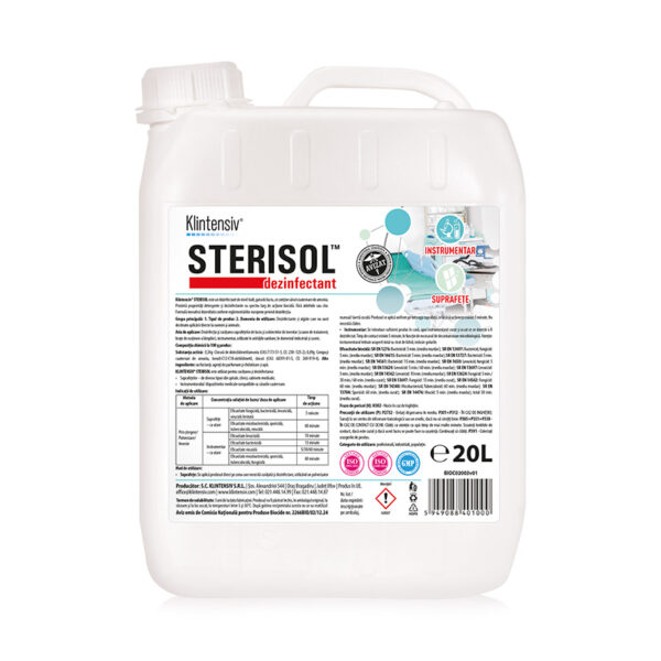 - STERISOL® - Dezinfectant de nivel inalt RTU, 20 litri