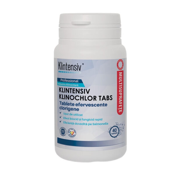 - KLINTENSIV® KlinoChlor Tabs - tablete efervescente clorigene, 40 tablete