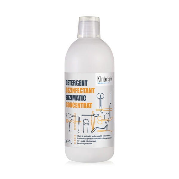 - Detergent dezinfectant enzimatic concentrat 1l